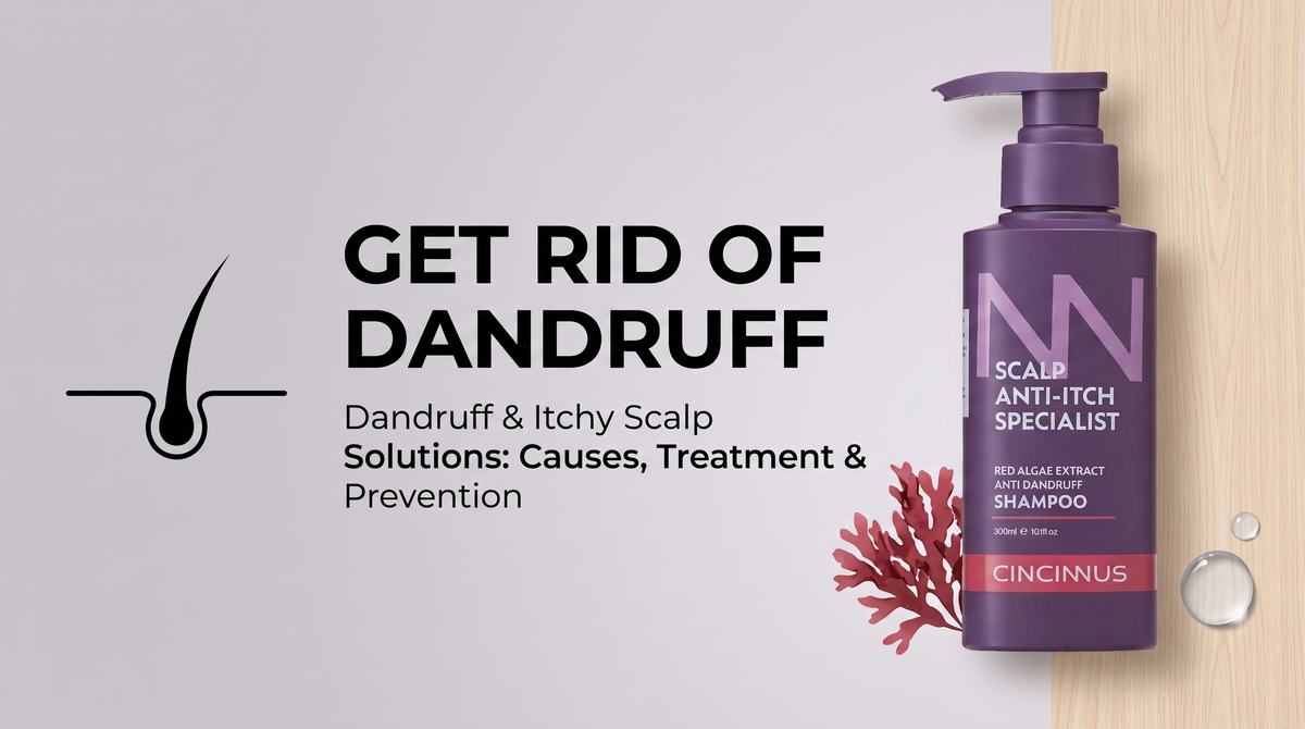 How to Get Rid of Dandruff and Itchy Scalp: Causes, Treatment & Prevention
