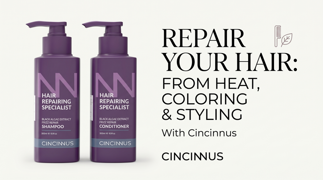 How to Repair Damaged Hair from Heat, Coloring & Styling
