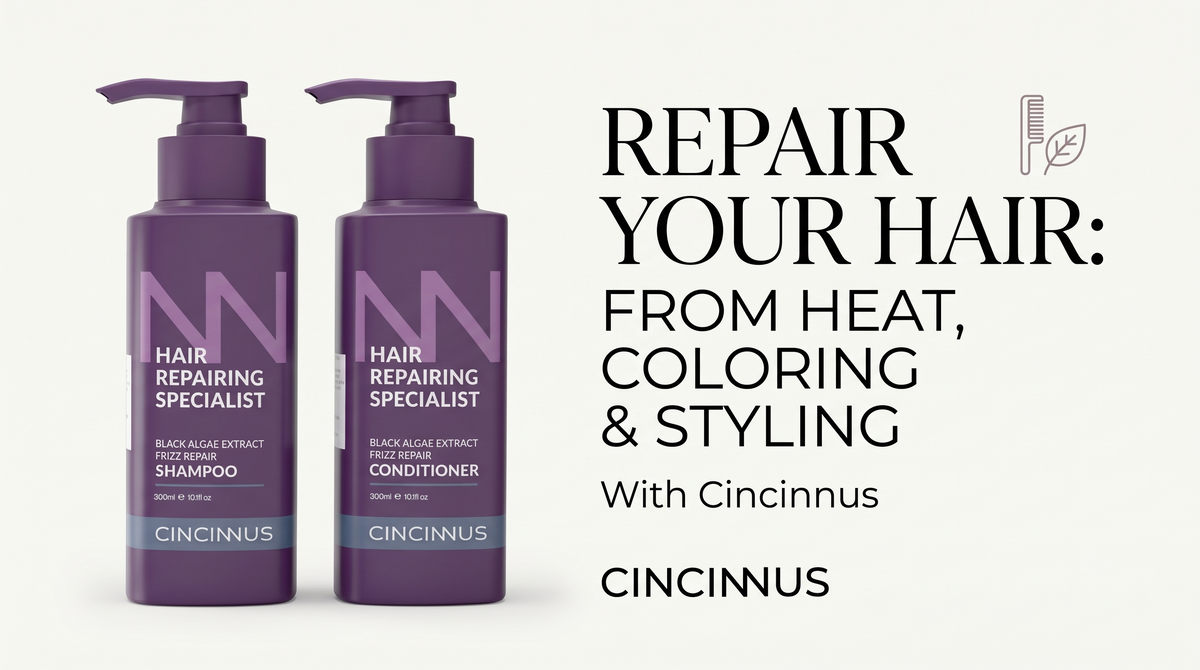 How to Repair Damaged Hair from Heat, Coloring & Styling