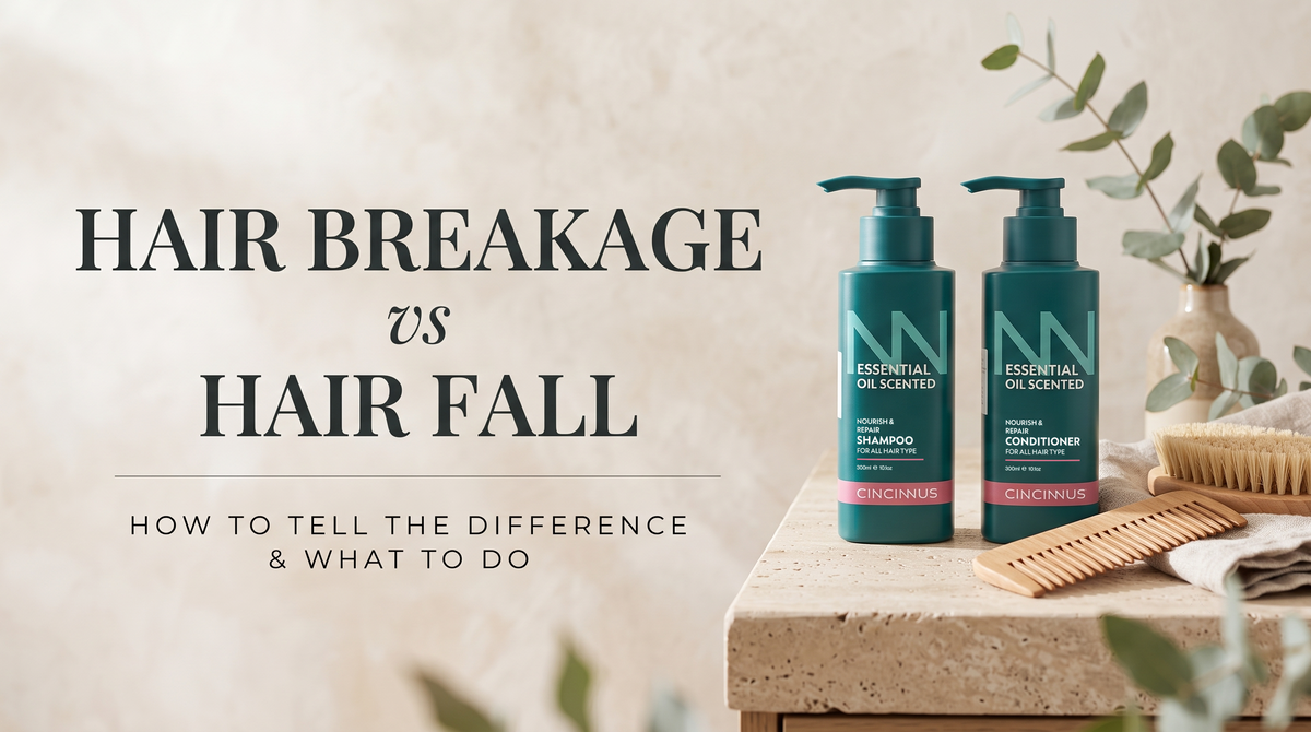 Hair Breakage vs Hair Fall: How to Tell the Difference and What to Do