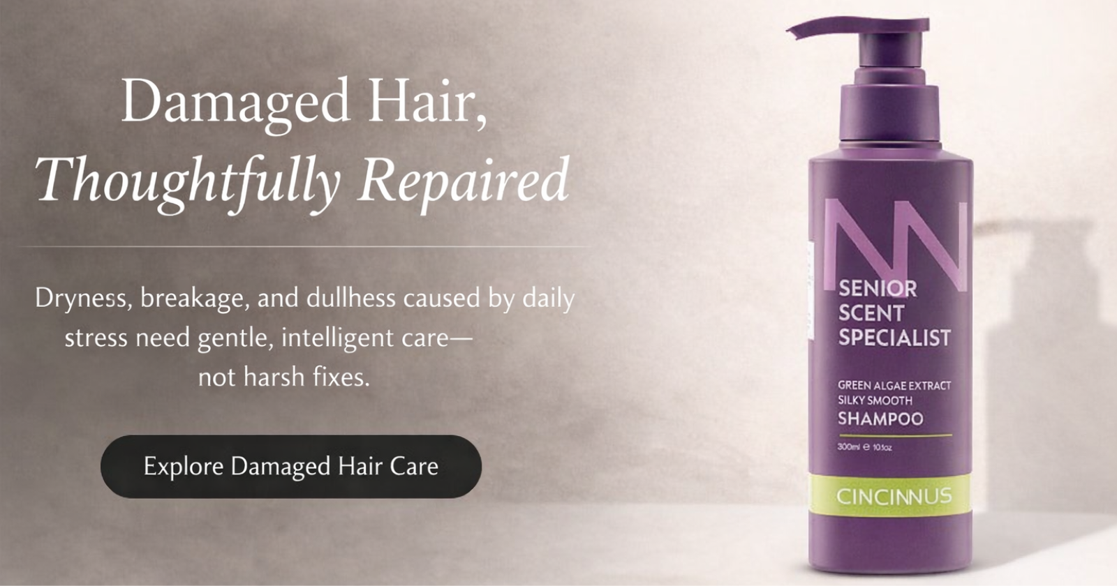 Damaged Hair Doesn't Need More Products It Needs Better Care.