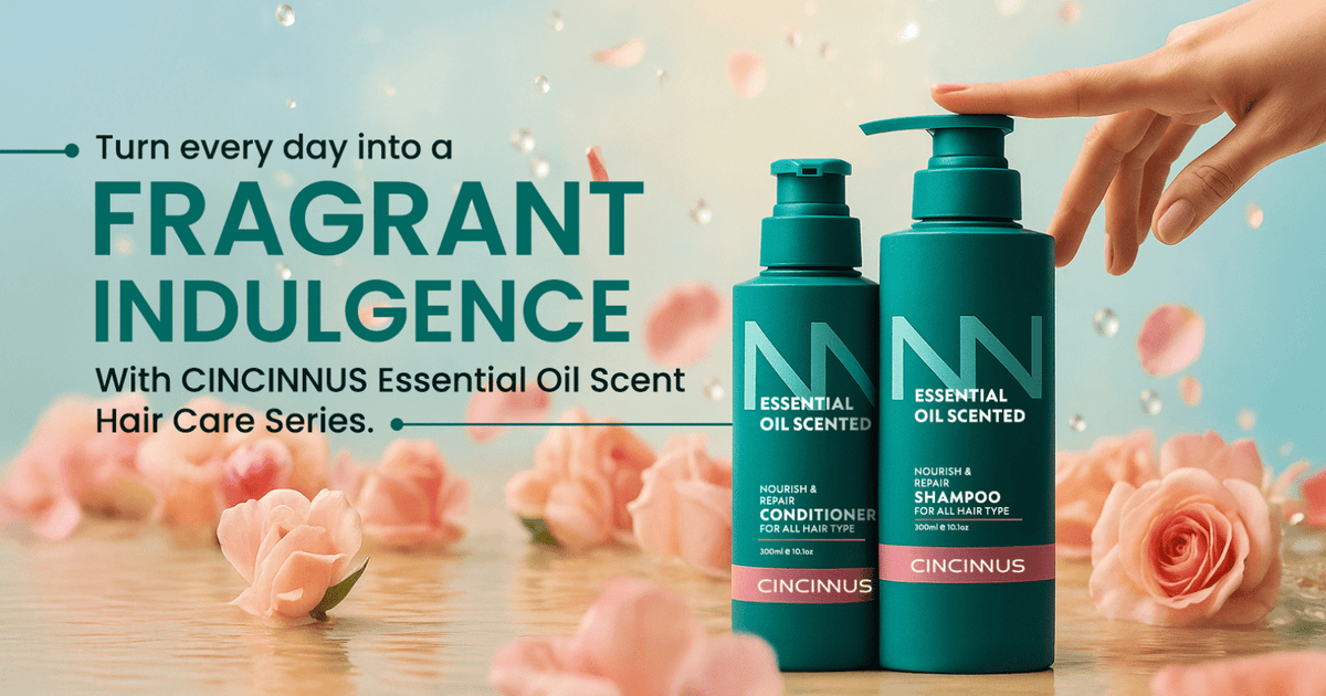 All in One Shampoo for Normal Hair | Essential Oil Care - CINCINNUS