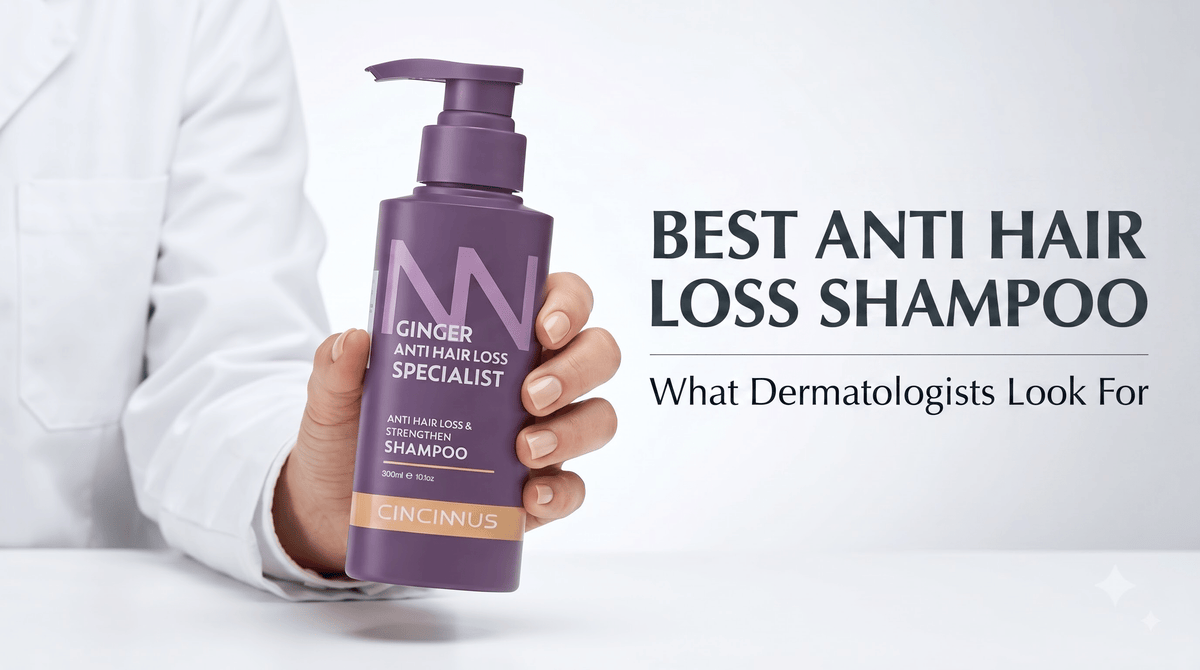 Best Anti Hair Loss Shampoo: What Dermatologists Look For - CINCINNUS
