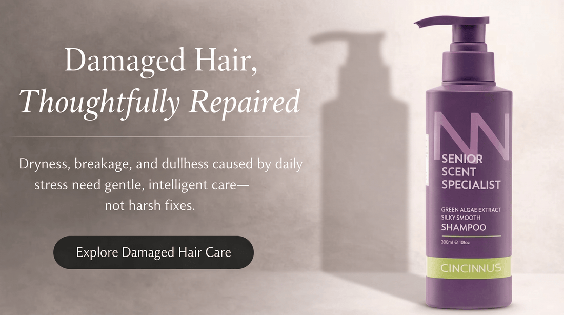 Damaged Hair Doesn't Need More Products It Needs Better Care. - CINCINNUS