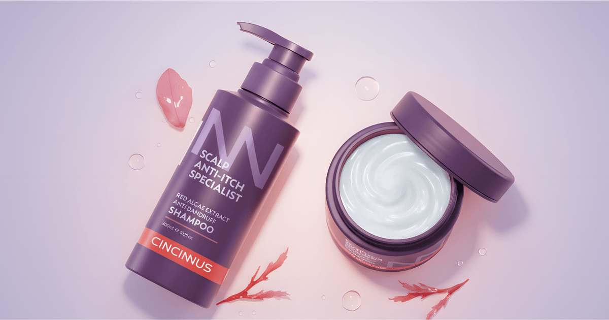 Hair Fall Starts at the Scalp: The CINCINNUS Red Algae Scalp Specialist - CINCINNUS