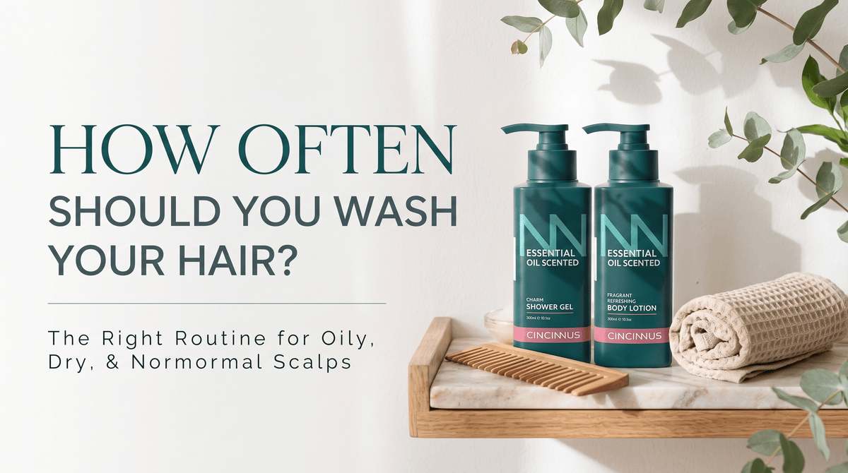 How Often Should You Wash Your Hair? | Right Frequency for Oily & Dry Scalp - CINCINNUS