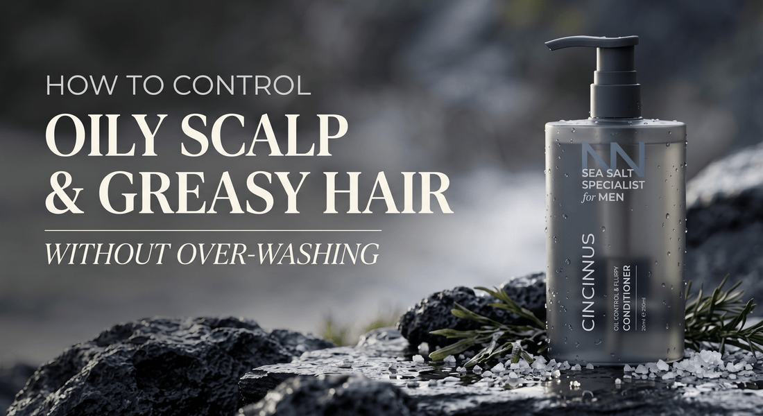 How to Control Oily Scalp and Greasy Hair Without Over-Washing - CINCINNUS