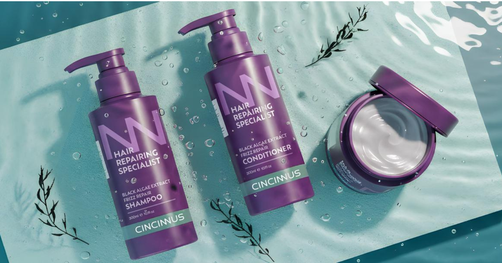 CINCINNUS Black Algae Extract Shampoo
