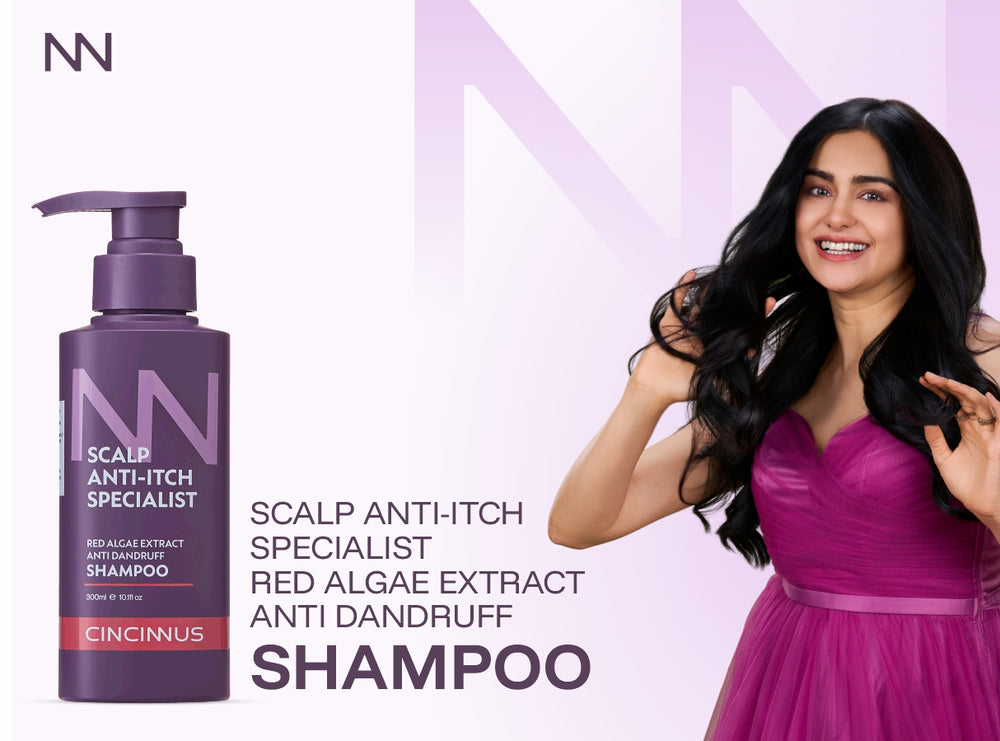Anti-Dandruff Shampoo | Red Algae Extract | Controls Dandruff, Itchy & Flaky Scalp | Gentle Daily Use Shampoo for All Hair Types
