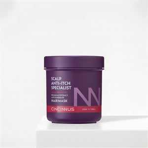 Anti-Itch Anti-Dandruff Hair Mask | Red Algae Extract | Soothes Itchy Scalp & Controls Dandruff | Intensive Scalp Care Treatment