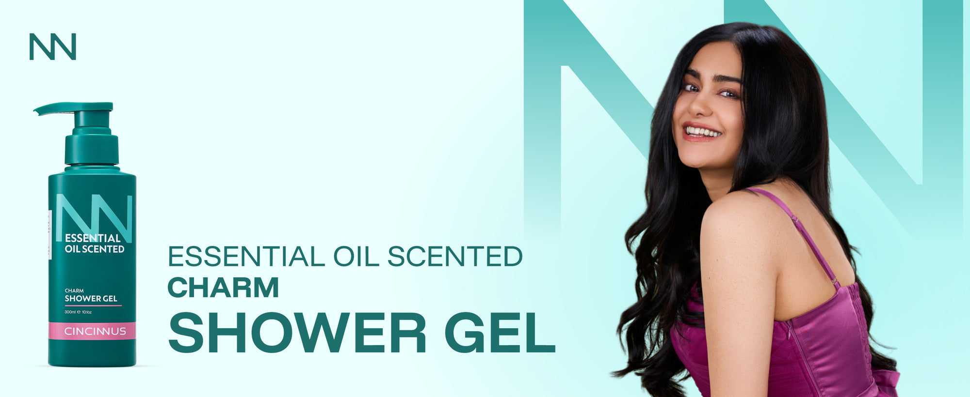 Essential Oil Charm Shower Gel | Gentle Cleansing & Long-Lasting Fragrance | Refreshing Body Wash for All Skin Types