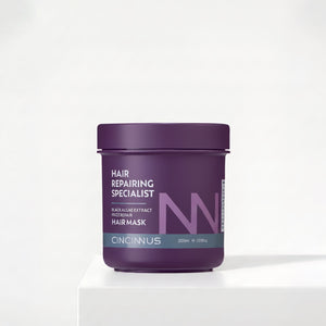 Frizz Repair Hair Mask | Black Algae Extract | Deep Conditioning & Anti-Frizz Hair Treatment | For Dry & Damaged Hair