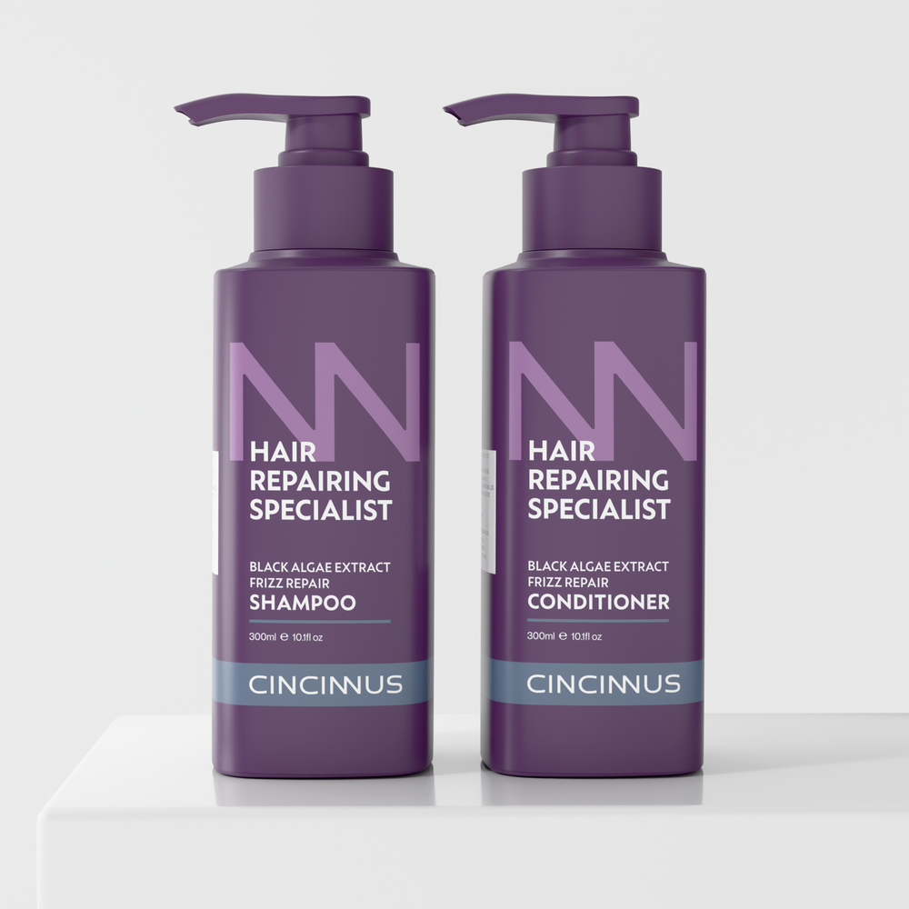 Frizz Repair Shampoo & Conditioner Combo #300ml+300ml