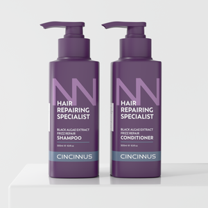 Frizz Repair Shampoo & Conditioner Combo #300ml+300ml