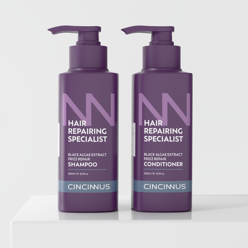 Frizz Repair Shampoo & Conditioner Combo #300ml+300ml