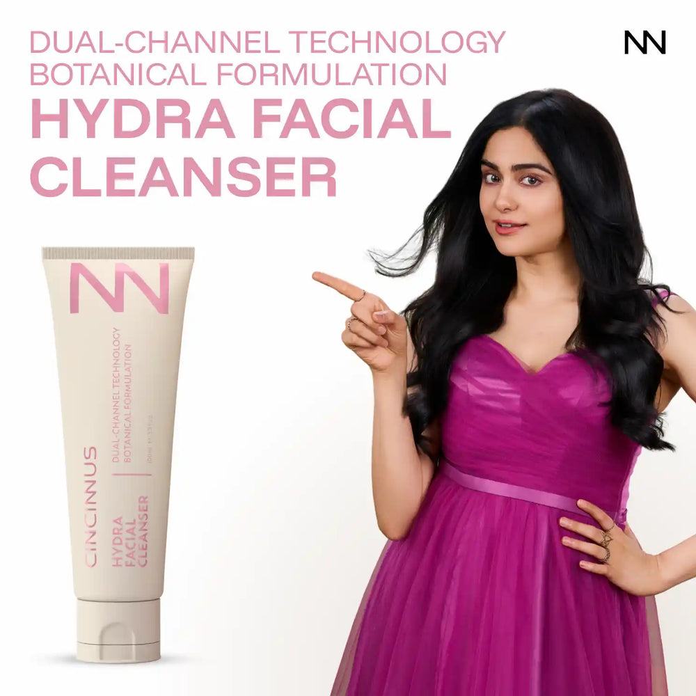 Hydra Facial Cleanser | Damascus Rose Oil & Shea Butter | Hydrating Face Wash for Soft, Refreshed Skin