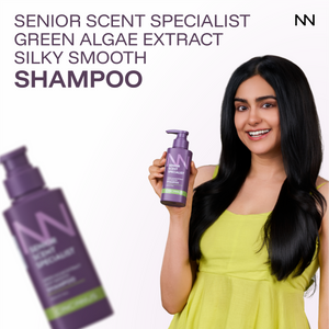 Silky Smooth Shampoo | Green Algae Extract | Soft, Shiny & Smooth Hair | Nourishing Shampoo for Dull & Rough Hair