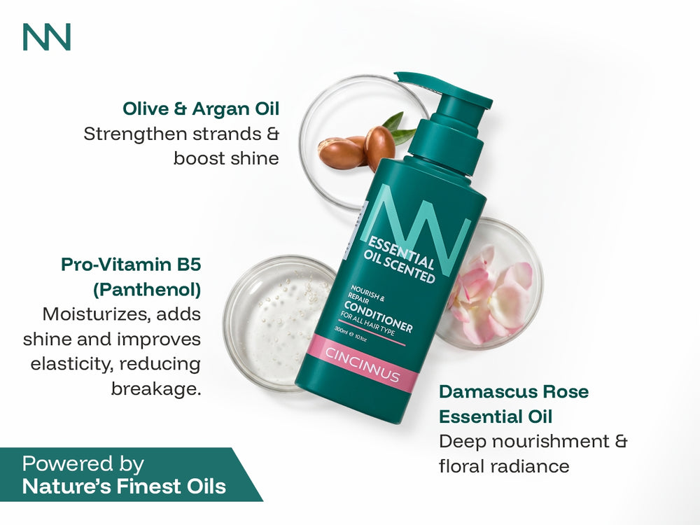 Nourish & Repair Conditioner | Strengthens & Softens Hair | Gentle Daily Conditioner for All Hair Types
