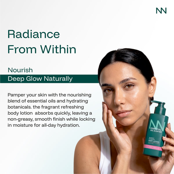 Fragrant Refreshing Body Lotion | Long-Lasting Moisture & Fresh Fragrance | Lightweight Daily Body Care for All Skin Types