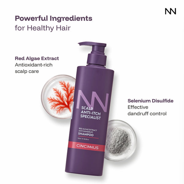 Anti-Dandruff Shampoo | Red Algae Extract #750ml
