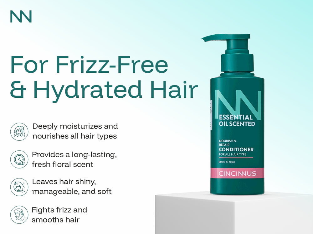 Nourish & Repair Conditioner | Strengthens & Softens Hair | Gentle Daily Conditioner for All Hair Types