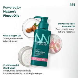 Nourish & Repair Shampoo + Conditioner Combo | Strengthens & Repairs Hair | Daily Use Gentle Shampoo for All Hair Types