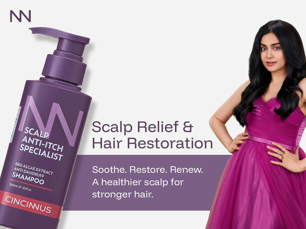 Anti-Dandruff Shampoo | Red Algae Extract | Controls Dandruff, Itchy & Flaky Scalp | Gentle Daily Use Shampoo for All Hair Types
