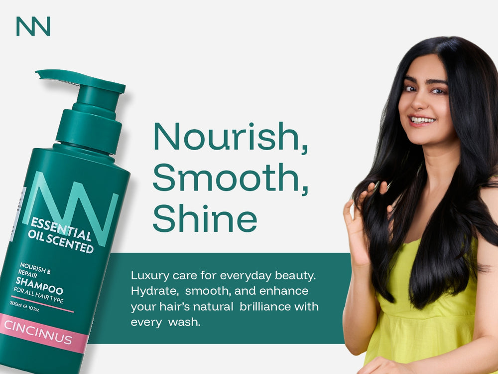 Nourish & Repair Shampoo | Strengthens & Repairs Hair | Daily Use Gentle Shampoo for All Hair Types.