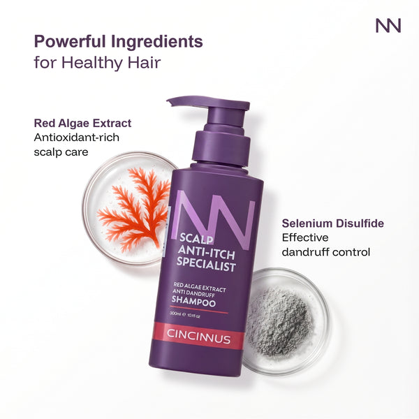 Anti-Dandruff Shampoo and Mask Combo | Red Algae Extract | Controls Dandruff, Itchy & Flaky Scalp | Gentle Daily Use Shampoo for All Hair Types