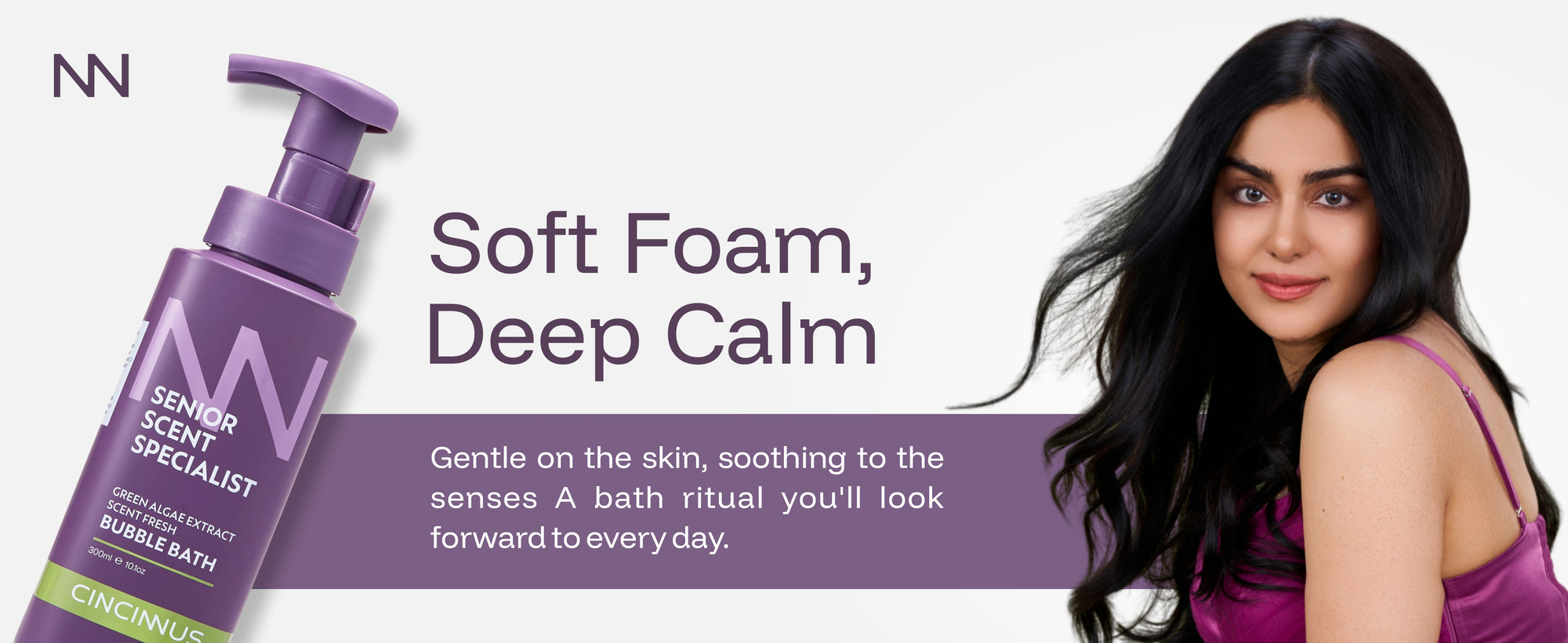 Scent Fresh Bubble Bath | Green Algae Extract | Refreshing & Moisturizing Bath Gel | Gentle Cleanse for All Skin Types