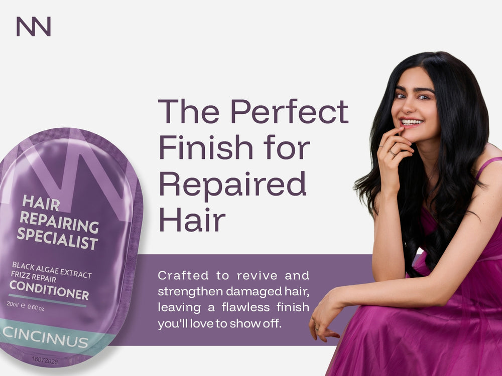 Black Algae Extract Frizz Repair Travel Duo (5 Shampoo + 5 Conditioner).