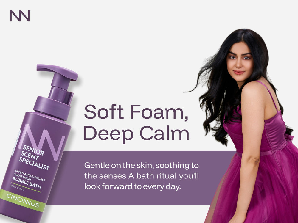 Scent Fresh Bubble Bath | Green Algae Extract | Refreshing & Moisturizing Bath Gel | Gentle Cleanse for All Skin Types