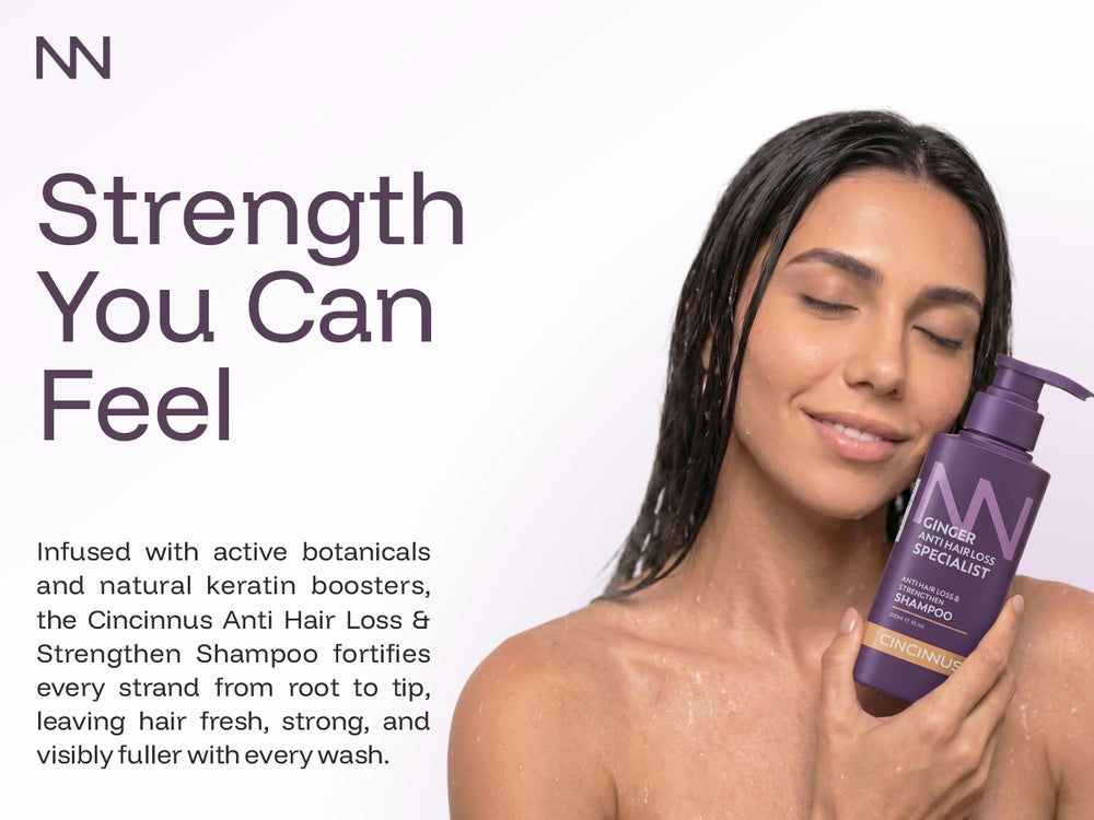 Anti Hair Loss & Strengthening Shampoo | Helps Reduce Hair Fall & Strengthen Roots | Daily Use Shampoo for Weak & Thinning Hair