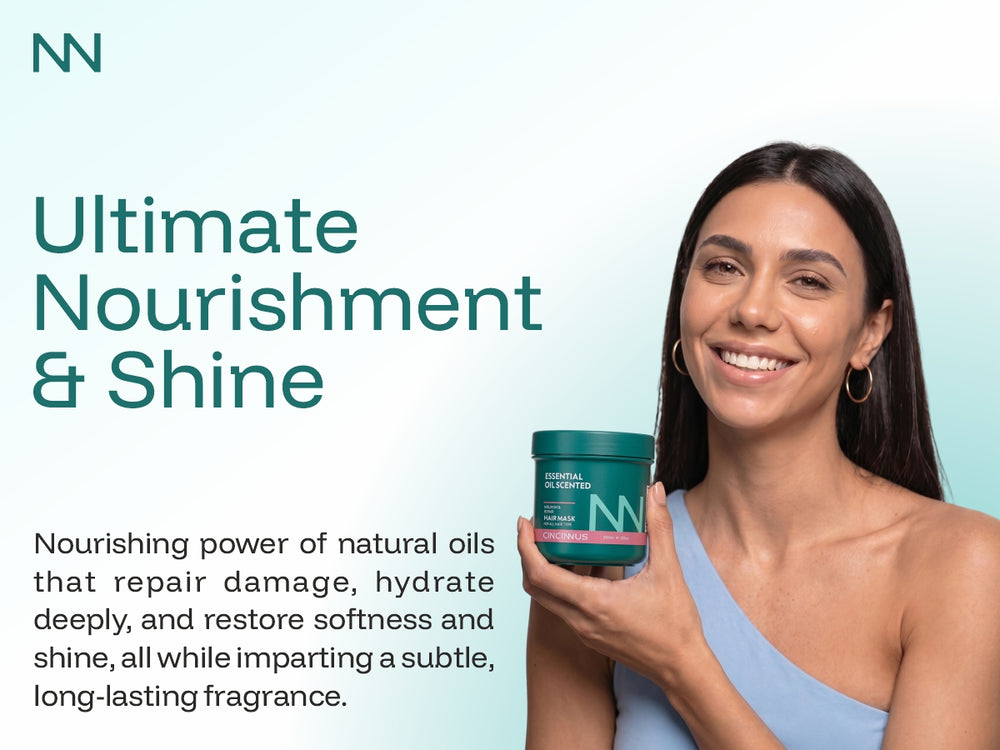 Nourish & Repair Hair Mask | Deep Conditioning & Damage Repair | Intensive Hair Care Mask for All Hair Types