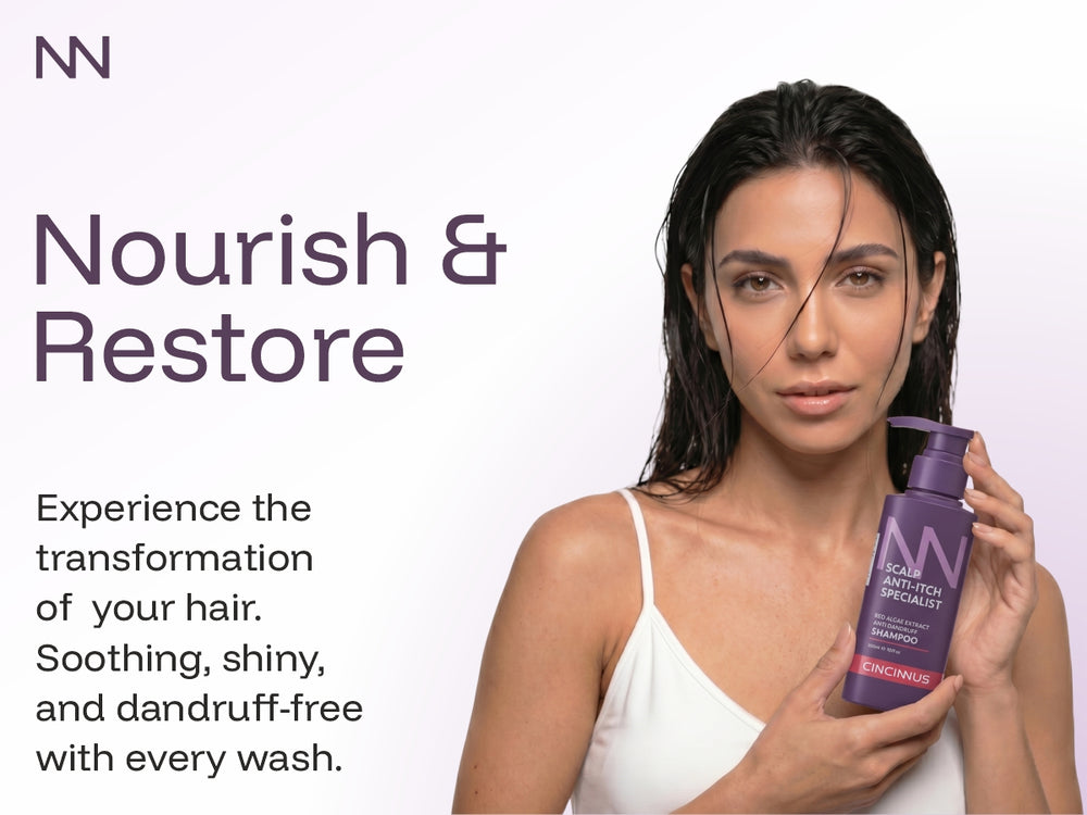 Anti-Dandruff Shampoo | Red Algae Extract | Controls Dandruff, Itchy & Flaky Scalp | Gentle Daily Use Shampoo for All Hair Types