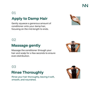 Nourish & Repair Conditioner | Strengthens & Softens Hair | Gentle Daily Conditioner for All Hair Types