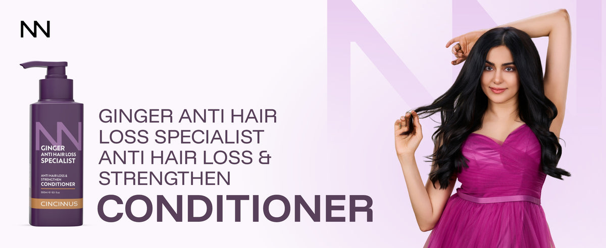 Ginger Anti Hair Loss & Strengthen Conditioner | Camellia Extract | Strengthening Conditioner for Weak, Thinning Hair