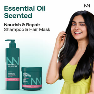 Nourish & Repair Shampoo + Hair Mask Combo #500ml+350ml