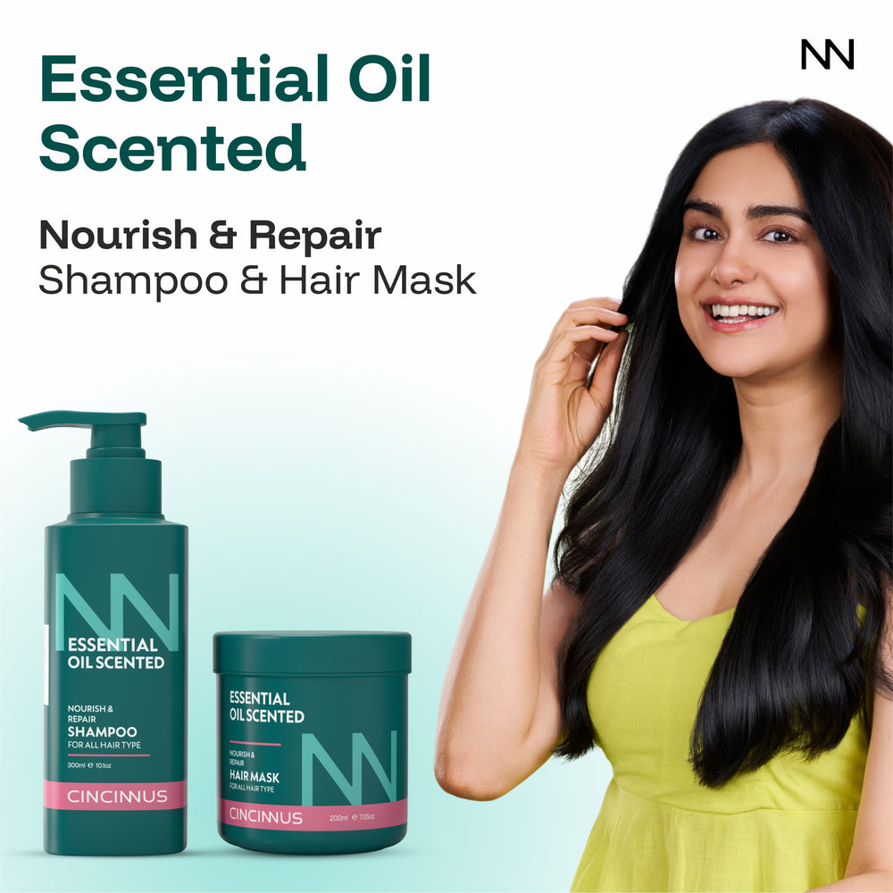 Nourish & Repair Shampoo + Hair Mask Combo #300ml+200ml