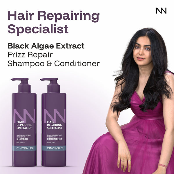 Frizz Repair Shampoo & Conditioner Combo #500ml+500ml