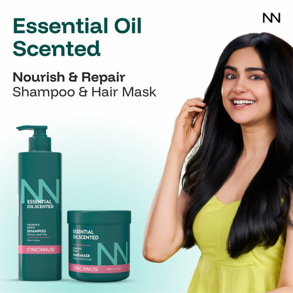 Nourish & Repair Shampoo + Hair Mask Combo #750ml+500ml