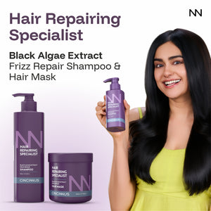 Frizz Repair Shampoo & Hair Mask Combo #750ml+500ml