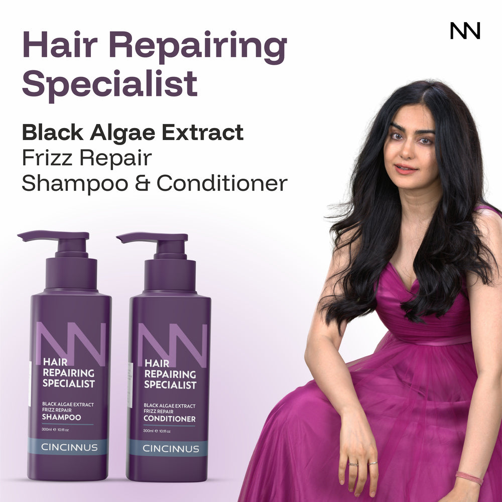 Frizz Repair Shampoo & Conditioner Combo #300ml+300ml