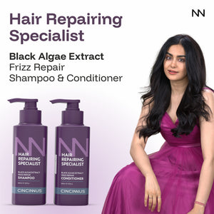 Frizz Repair Shampoo & Conditioner Combo #300ml+300ml