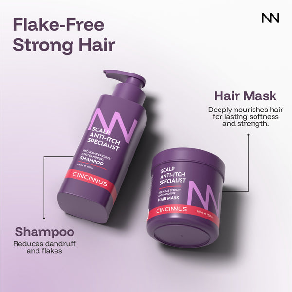 Anti-Dandruff Shampoo and Mask Combo #300ml+200ml