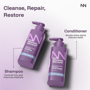 Frizz Repair Shampoo & Conditioner Combo #300ml+300ml