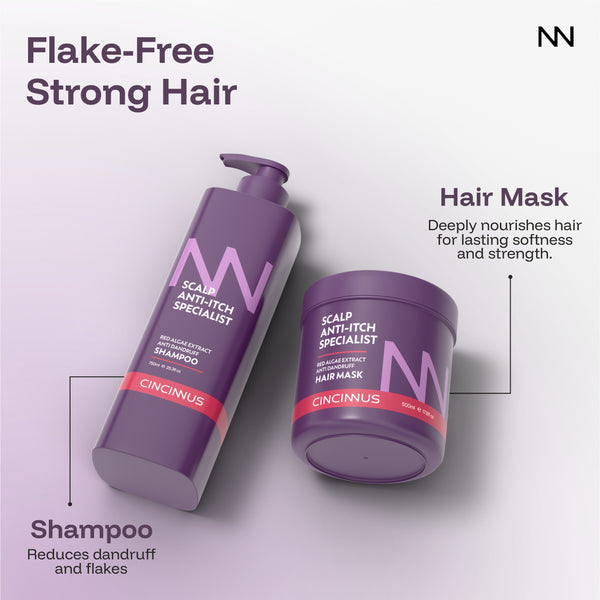 Anti-Dandruff Shampoo and Mask Combo #750ml+500ml