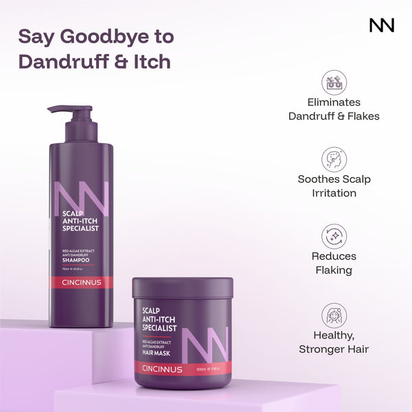 Anti-Dandruff Shampoo and Mask Combo #750ml+500ml