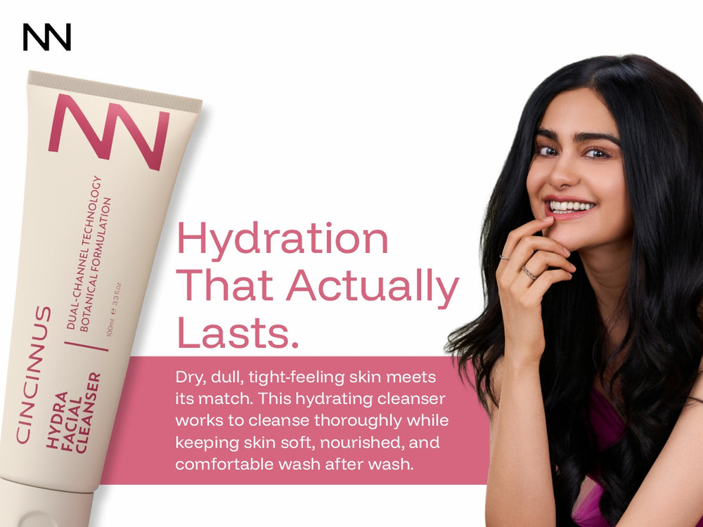 Hydra Facial Cleanser | Damascus Rose Oil & Shea Butter | Hydrating Face Wash for Soft, Refreshed Skin