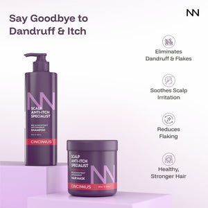 Anti-Dandruff Shampoo and Mask Combo #500ml+350ml